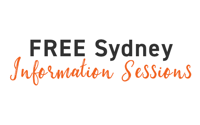 Free Sydney info sessions